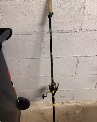 Canna trota lago  maver piu mulinello shimano