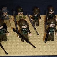 costruzioni simil LEGO sluban plotone militare