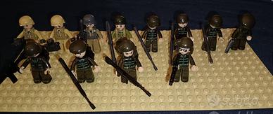 costruzioni simil LEGO sluban plotone militare