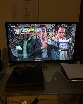 PS4 Slim + Televisione Samsung 32 pollici