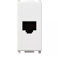Vimar Plana Presa RJ11 6/4 bianco art. 14320