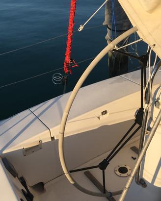 Rivestimento ruote timone barca a vela
