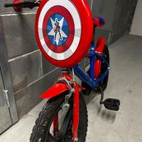 Bici da bambino captain American
