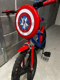 Bici da bambino captain American