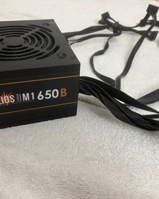 PSU Gamdias Helios M1 650W Bronze + Alimentatore