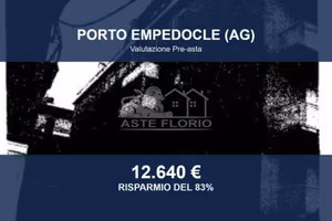 Immobile in asta di 188 m² a Porto Empedocle