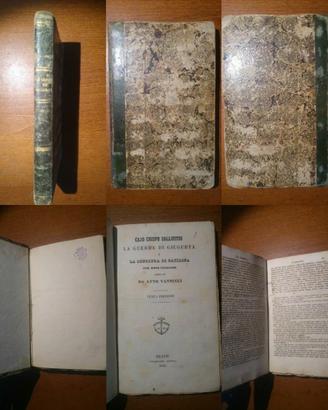 guerra giugurta e congiura catilina 1854