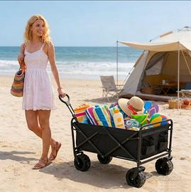 Carrello Multiuso XXL Ruote All Terrain con freni