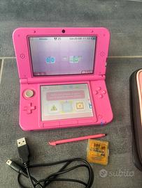 Nintendo 3DS XL rosa con +60giochi