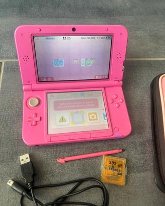Nintendo 3DS XL rosa con +60giochi