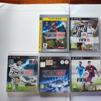 Lotto giochi calcio PS3 – FIFA + PES 