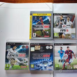 Lotto giochi calcio PS3 – FIFA + PES 