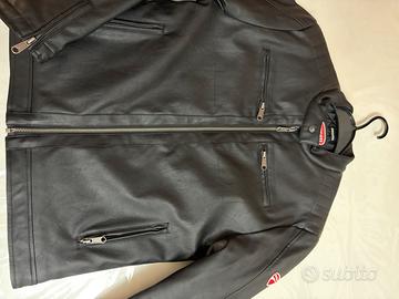 Giubbotto in eco pelle Ducati