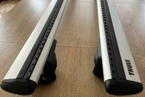 Barre Thule WingBar Evo 132 + Piedi Thule Evo Rais