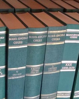 Libri (Opere Marxs-Engels, storia del socialismo.)