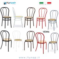 Sedia bar ristorante VIENNA thonet finta paglia