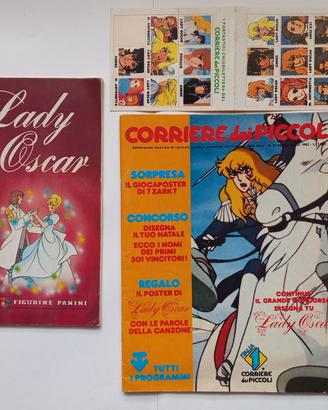 Lotto Lady Oscar 1982 - Album Panini + Corriere de