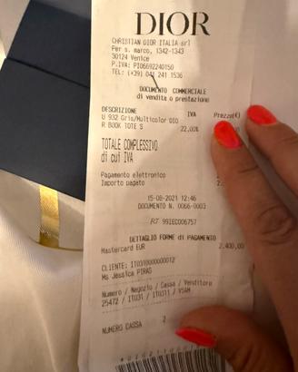 Tote media Dior