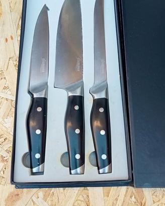Set 3 Coltelli da Cucina Professionali