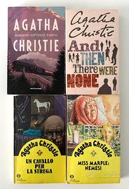 4 libri di Agatha Christie