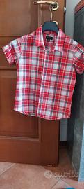 camicia bimbo ovs maniche corte mai usata tg 8 