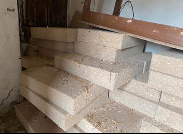  200 pannelli canapa 80x40 15cm