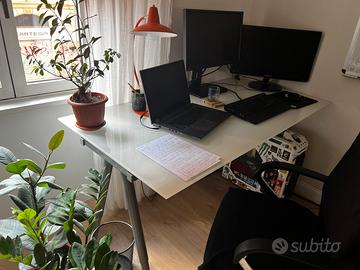 Scrivania in cristallo