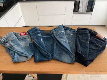 4 paia di Jeans taglia 46