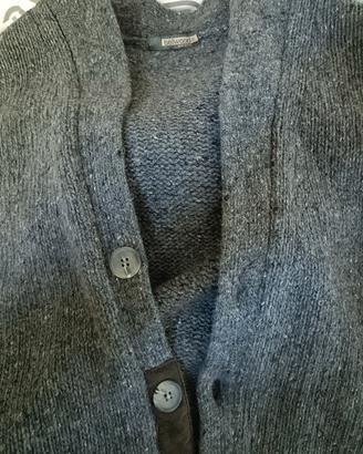 cardigan di lana uomo