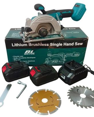 Sega circolare a batteria motore Brushless 