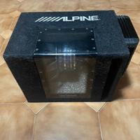 Subwoofer alpine sbe 1243bp