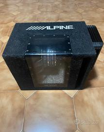 Subwoofer alpine sbe 1243bp