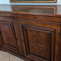 Madia sala legno noce classico