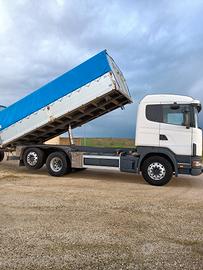 Scania Ribaltabile Trilaterale acciaio inox 