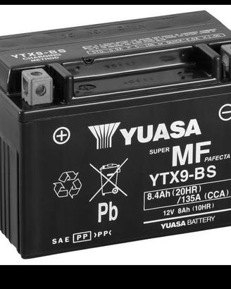 Batteria Yuasa YTX9-BS nuova imballata