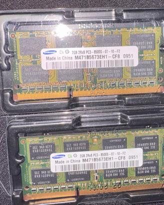 Memoria RAM 2Gb Samsung per Apple