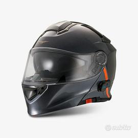 CASCO MODULARE MOTO GUZZI MODULAR BT NERO GRIGIO