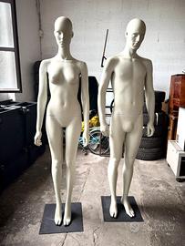 Manichini usati interi e mezzo busto