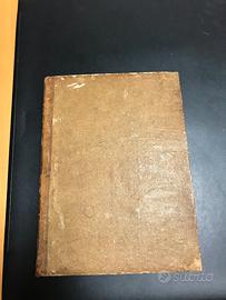 Libro antico vedutine di Roma incise a bullino da