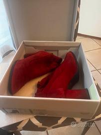 Stivaletti rossi Tamaris