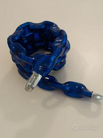 Antifurto moto catena bici a maglia quadra 1.50m