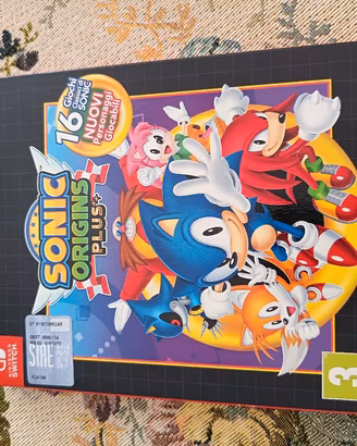 2 giochi Sonic origin plus e frontiers x switc 