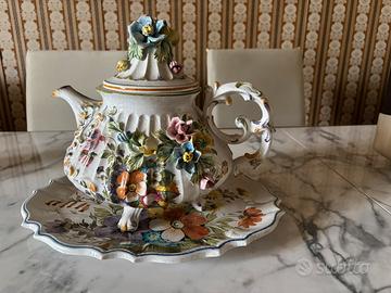 Teiera in ceramica V Bassano