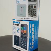 Brondi Flipper | Cellulare Dual SIM | Nuovo