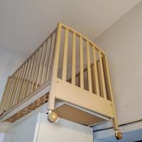 Lettino con sponde marca MIBB