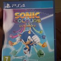 Sonic colours ultimate PS4