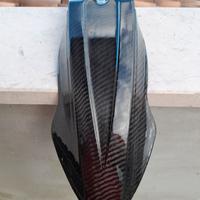Parafango Motard universale in fibra di carbonio