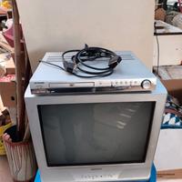 televisore samsung lettore DVD majestic funzionant