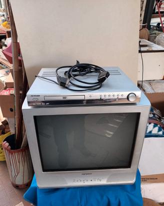 televisore samsung lettore DVD majestic funzionant