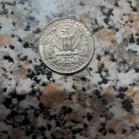 USA Quarter Dollar  25 Cents 1964 D Washington - A